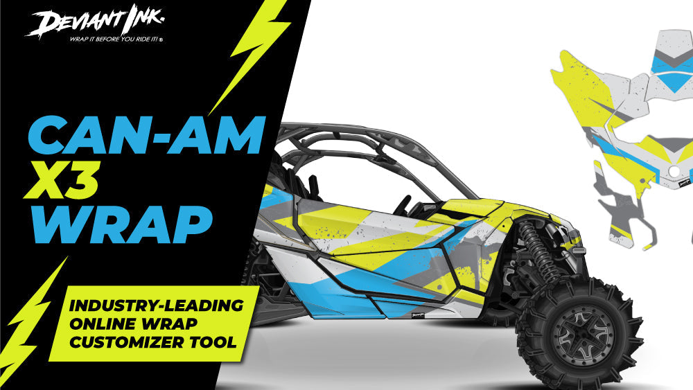 Can Am X3 Wrap – Best BRP SxS Custom Graphics