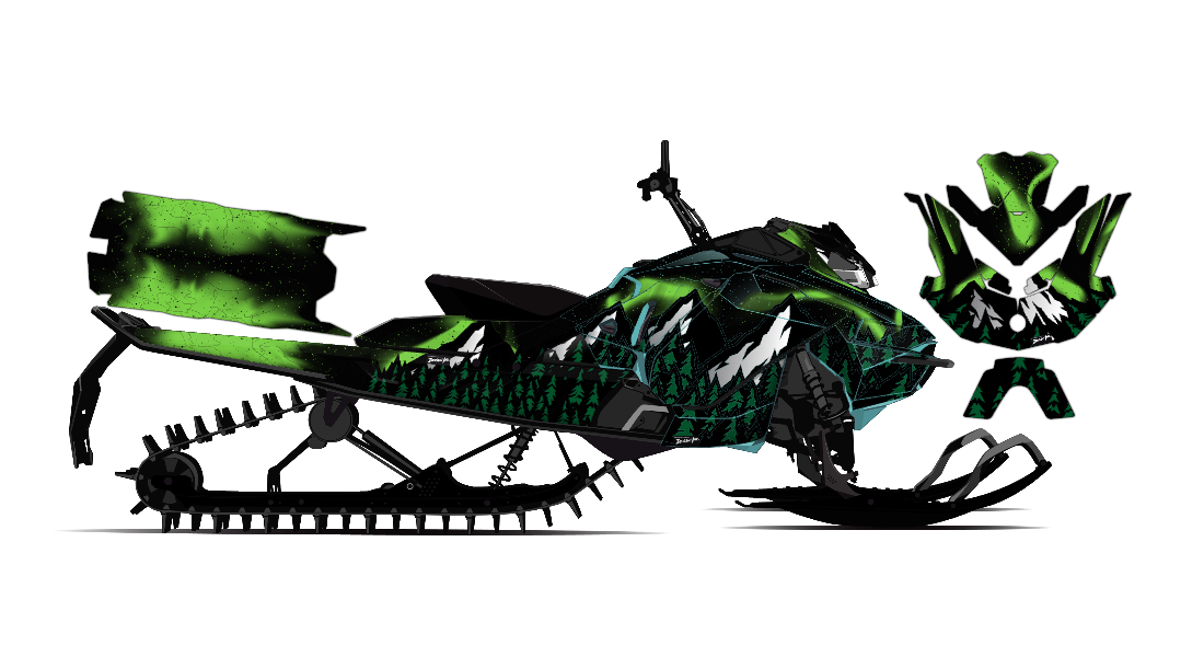 2004 GSX Limited 800 HO 121 Clearance Decal Kit 9