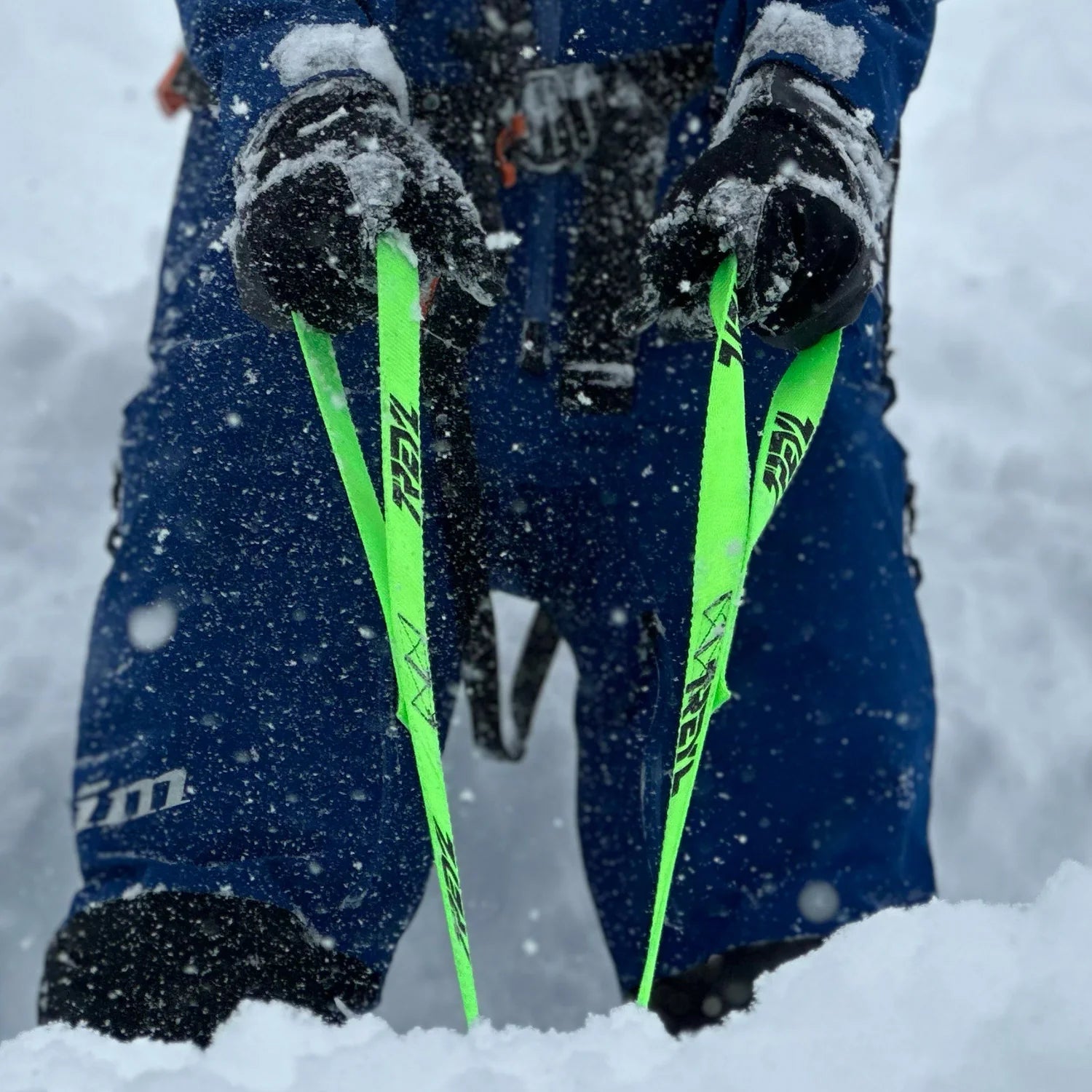 Heavy-Duty Snowmobile Ski Pull Strap