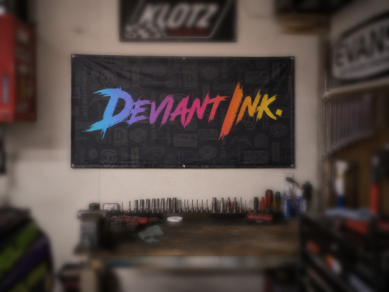 Deviant Ink Banner Flag 6ft x 3ft