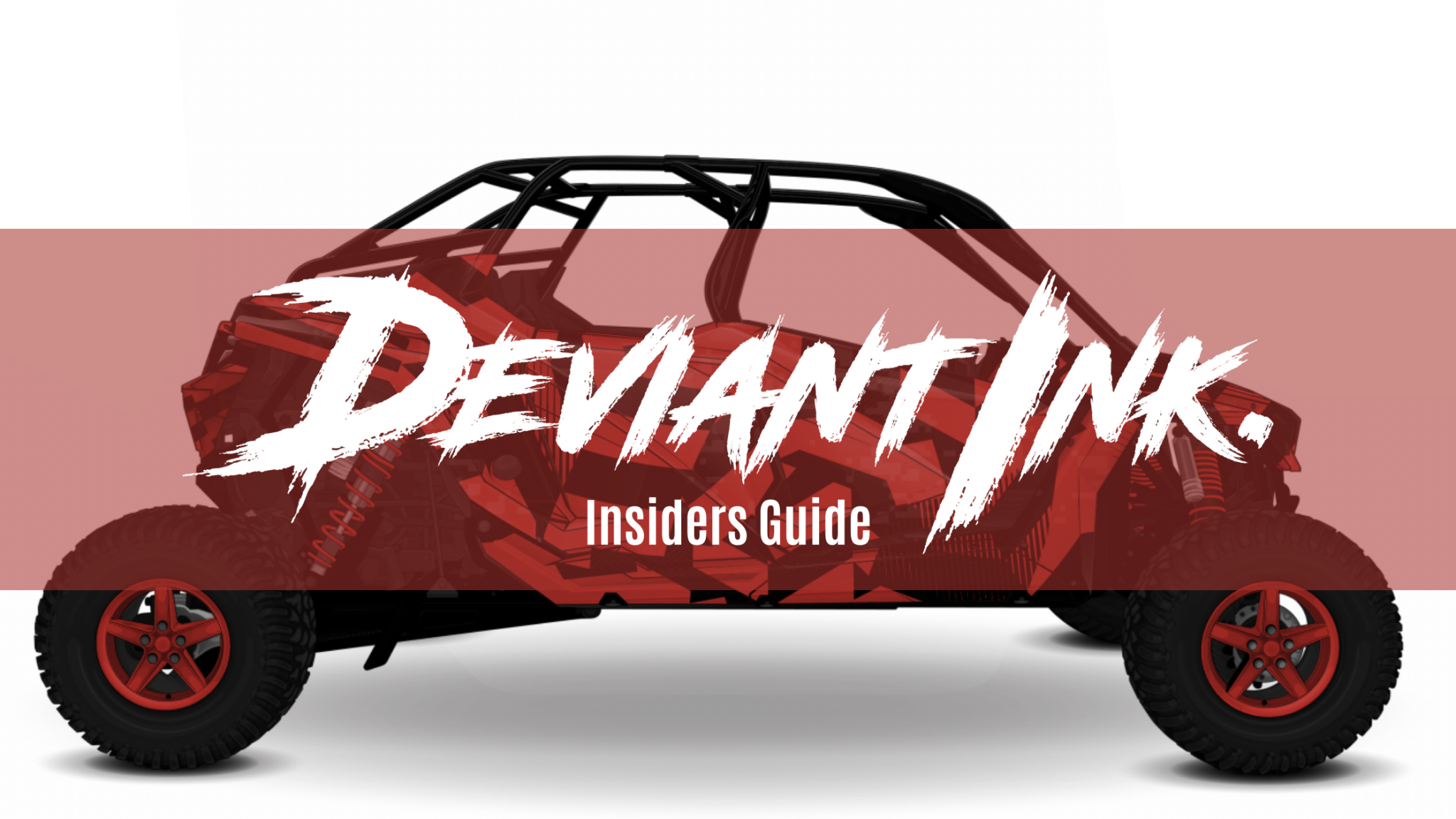 Best Red RZR Wraps Polaris SxS Custom UTV Graphics