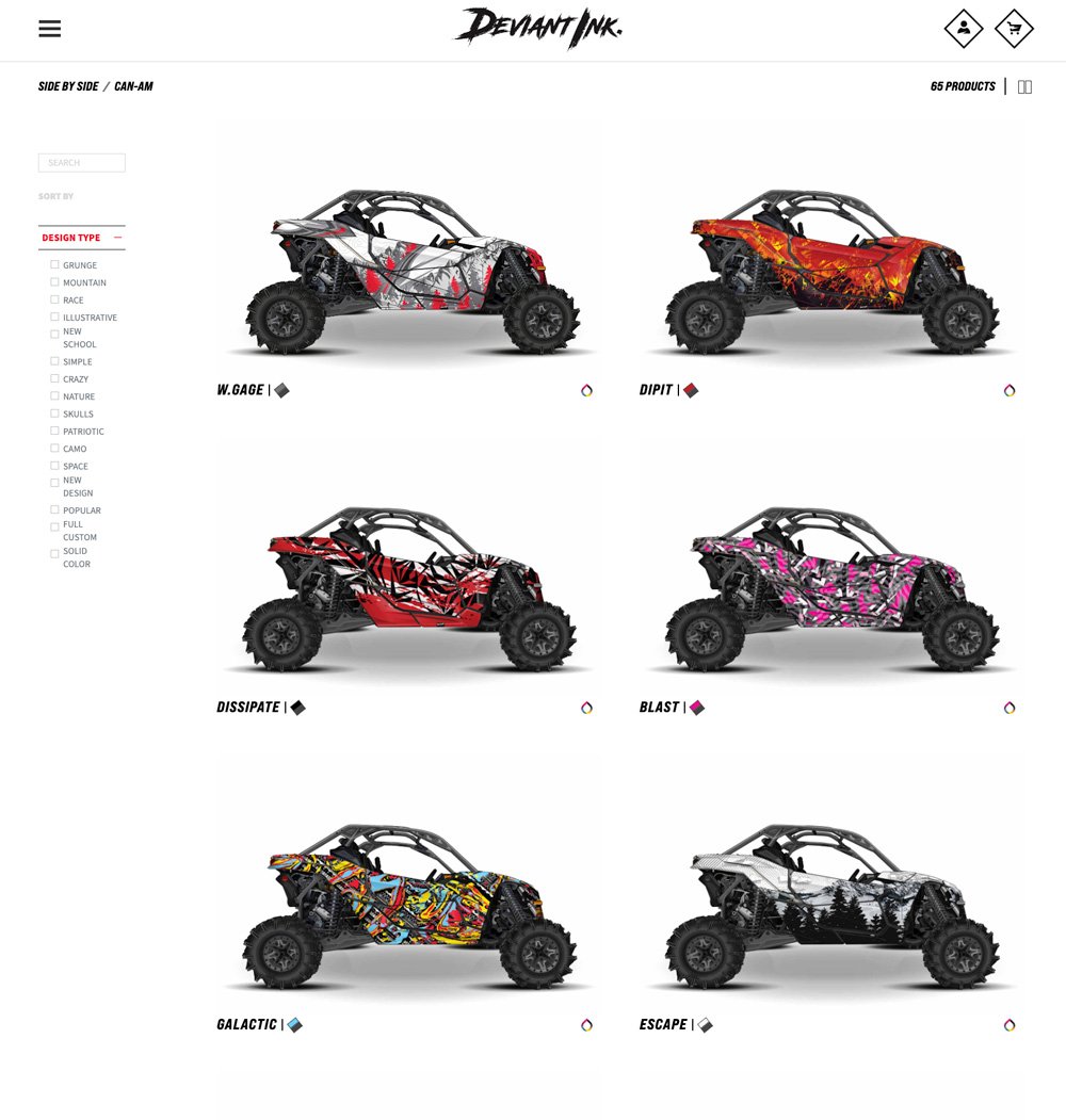 Best Can AM X3 Wrap Browse & Build Custom Graphics Online
