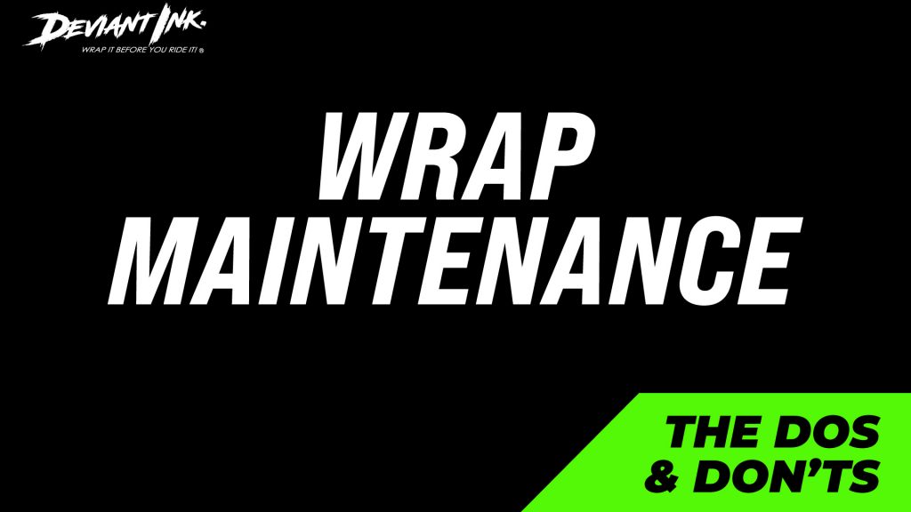 wrap maintenance