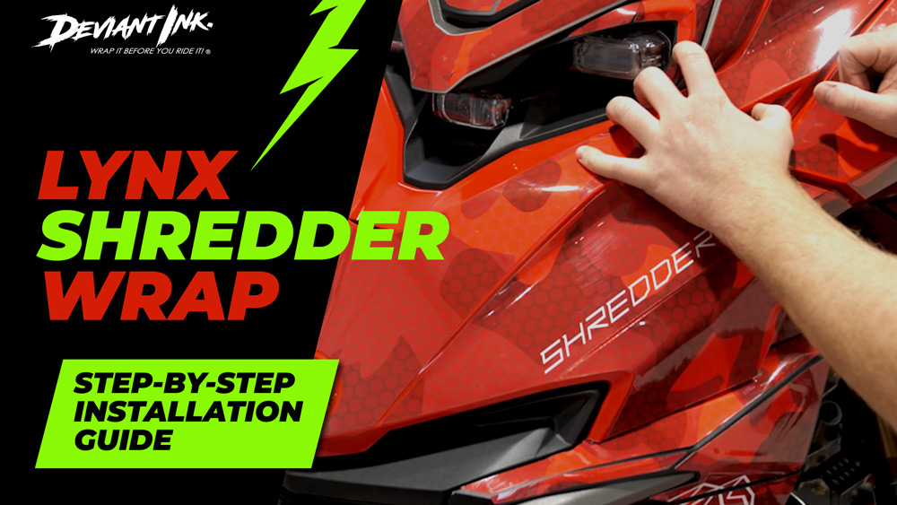 lynx shredder wrap install tutorial