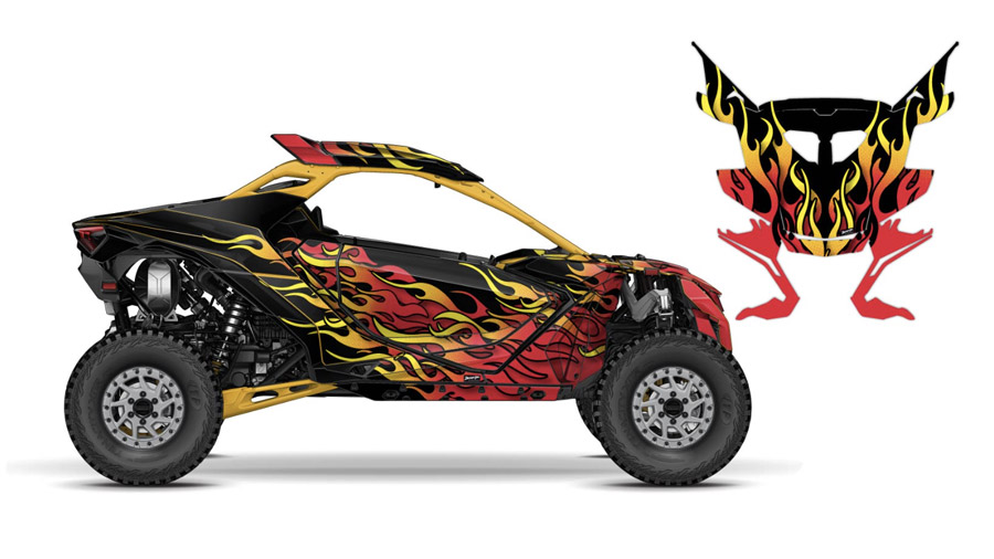 FLAMES MAVERICK R WRAP