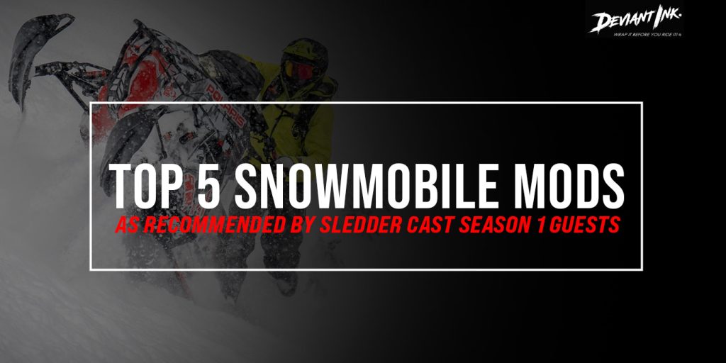 top 5 snowmobile mods