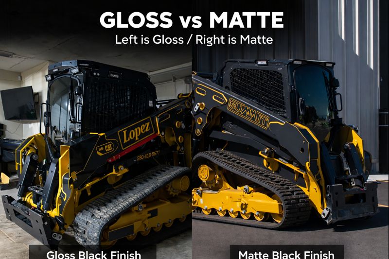cat 265 matte vs gloss