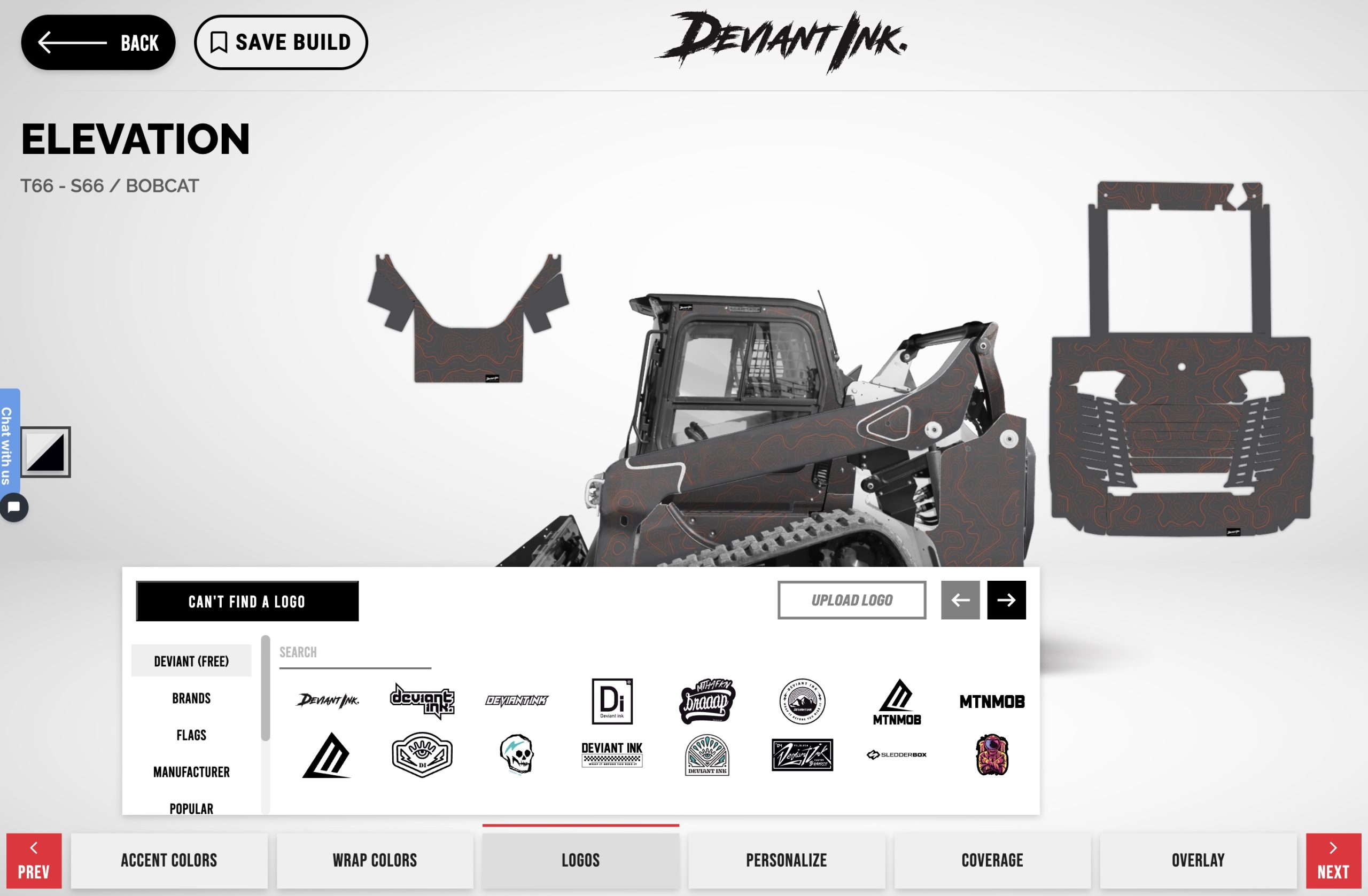 t66 elevation devaint ink logos for free